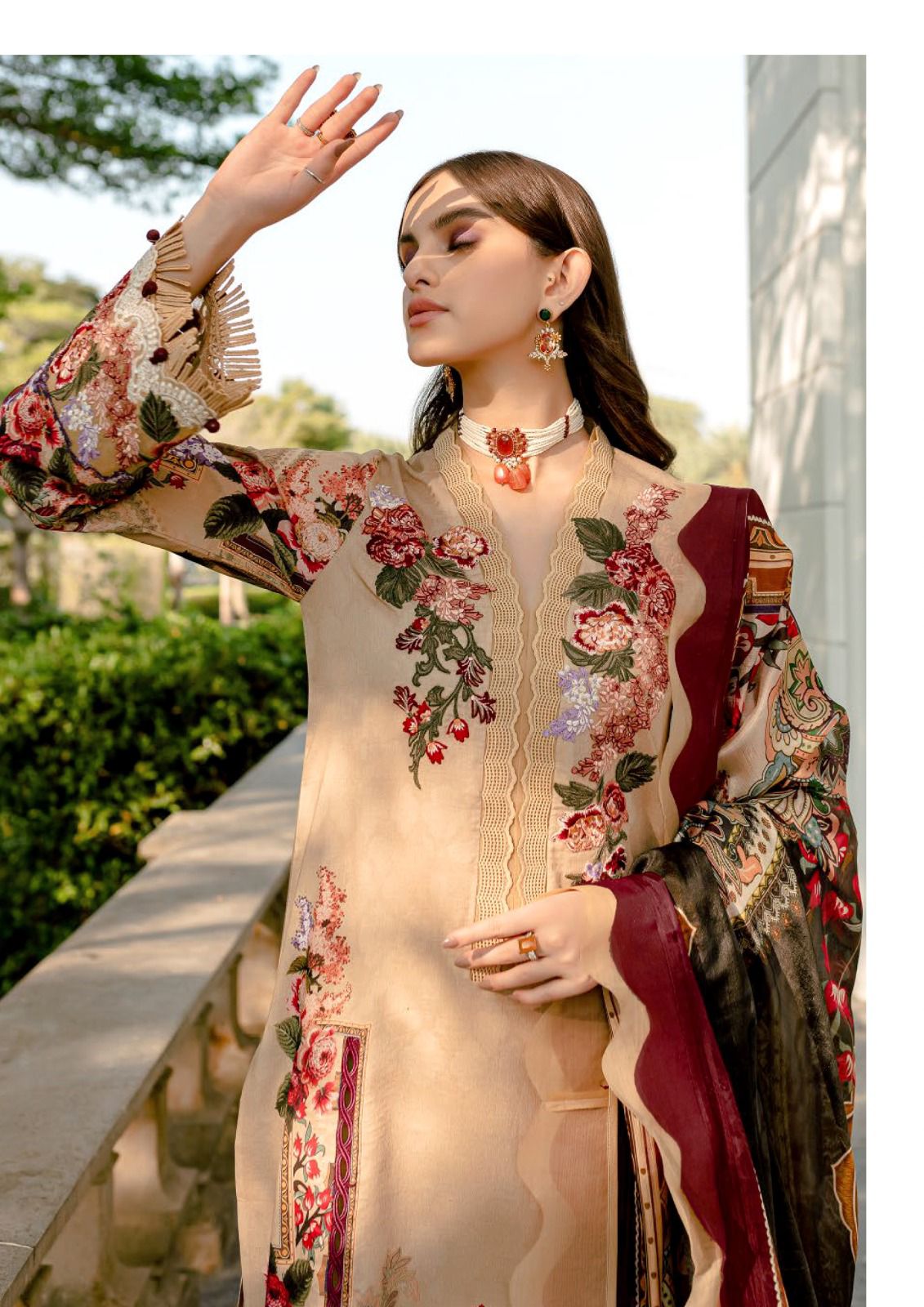 Al Karam Queens Court Vol 3 Cotton Dress Material Catalog